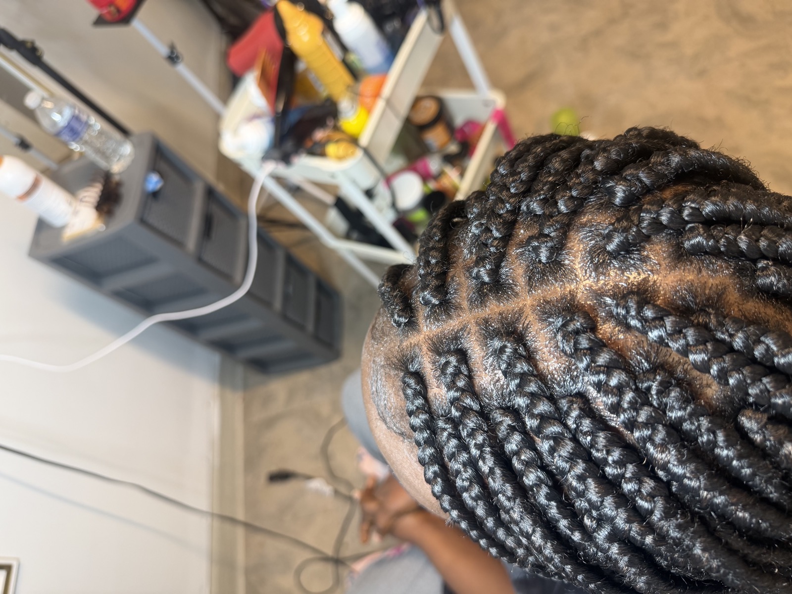 Medium Box Braids